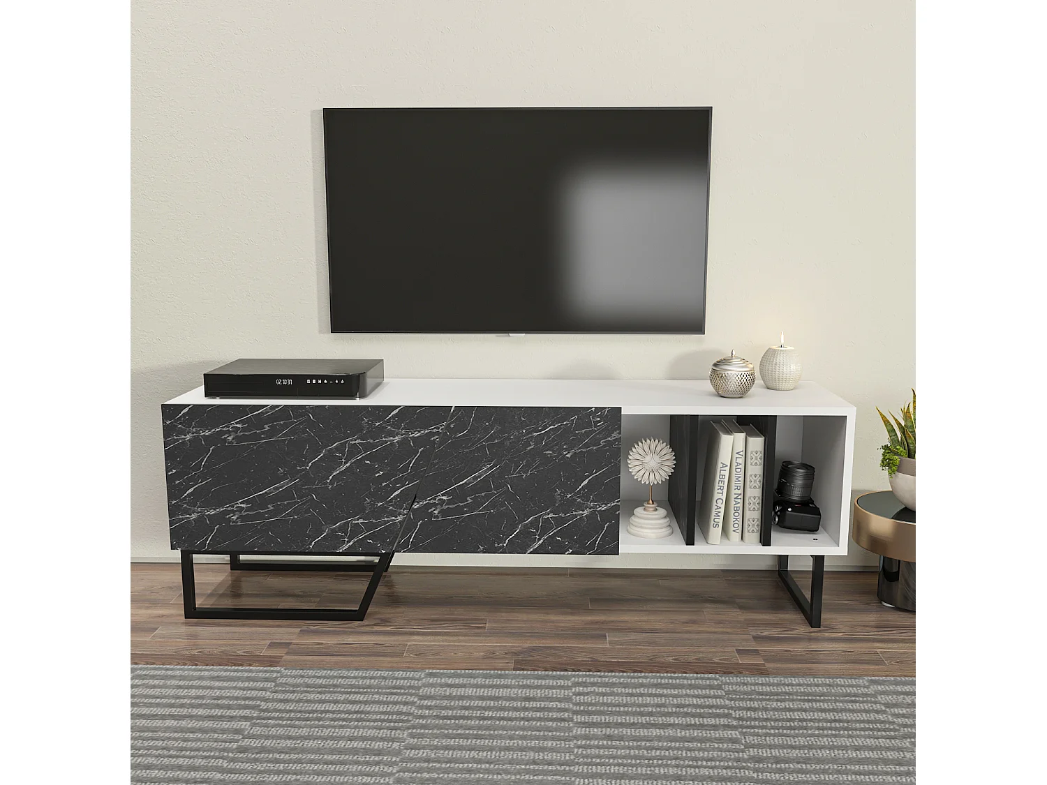 Decorotika Linossa  TV Unit for TVs up to 60 inches