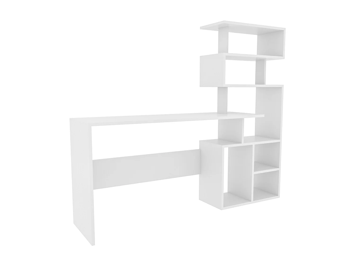 Decorotika Next 160 cm Desk with Open Shelves