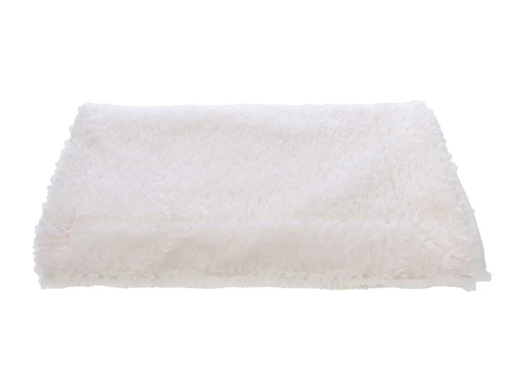 Plaid Sherpa blanc 130x170 cm