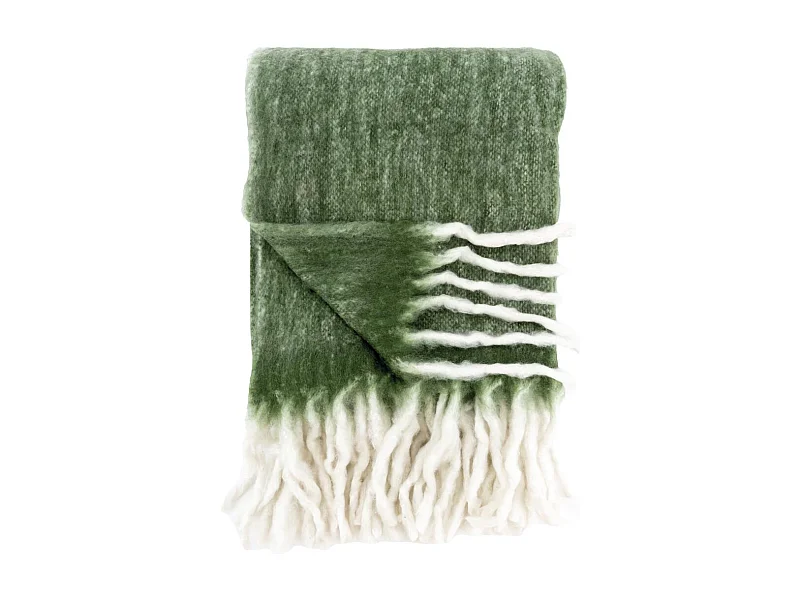 Plaid acrylique Alice Vert