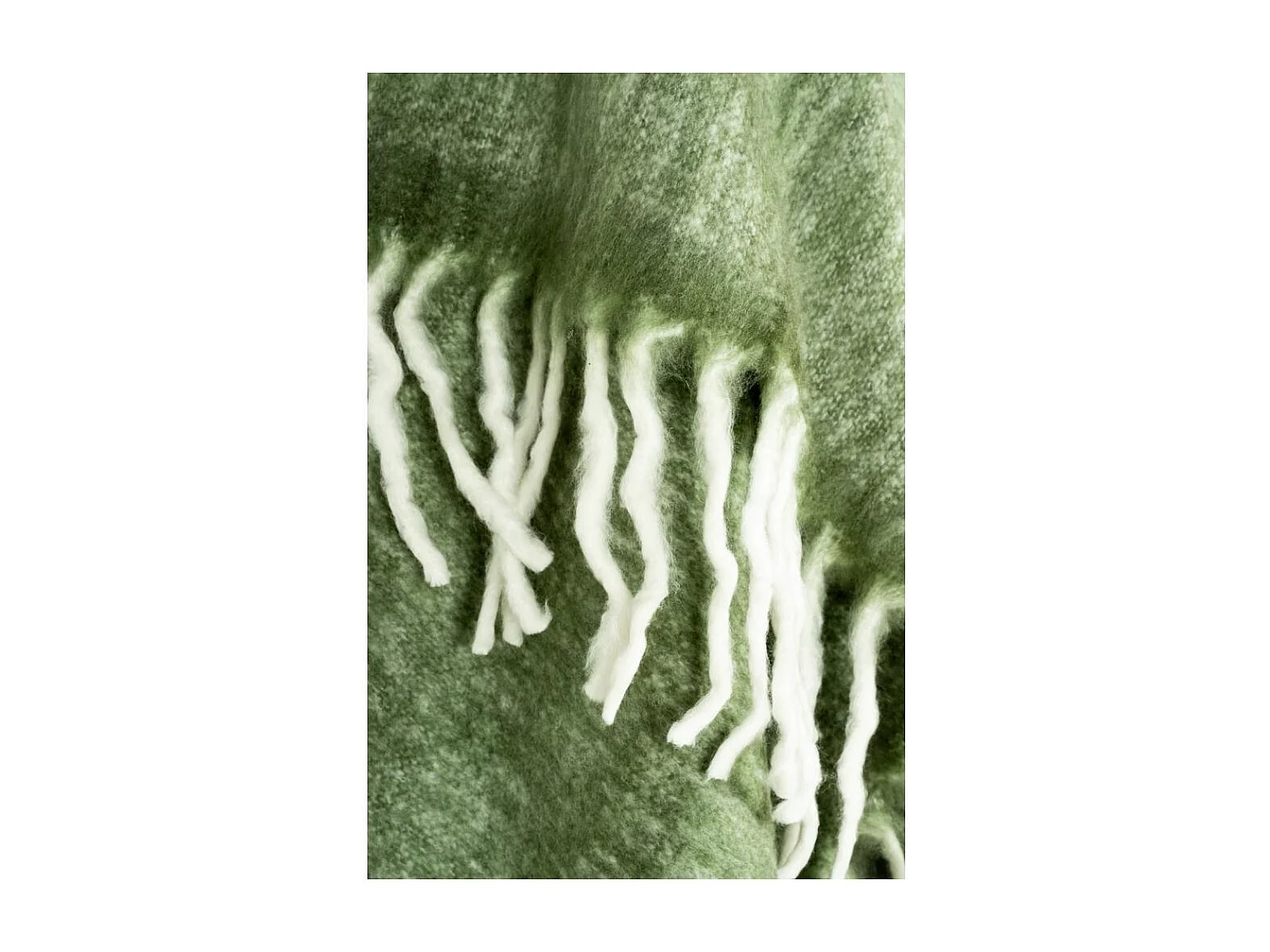 Plaid acrylique Alice Vert