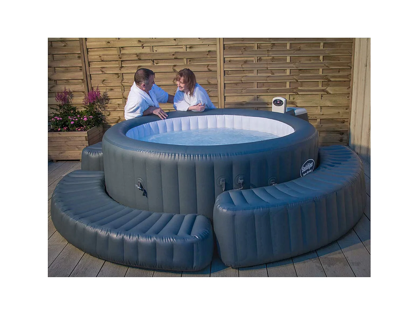 Equipamento para Spa Insuflável 4/6 lugares "Lay-Z Spa Surround"