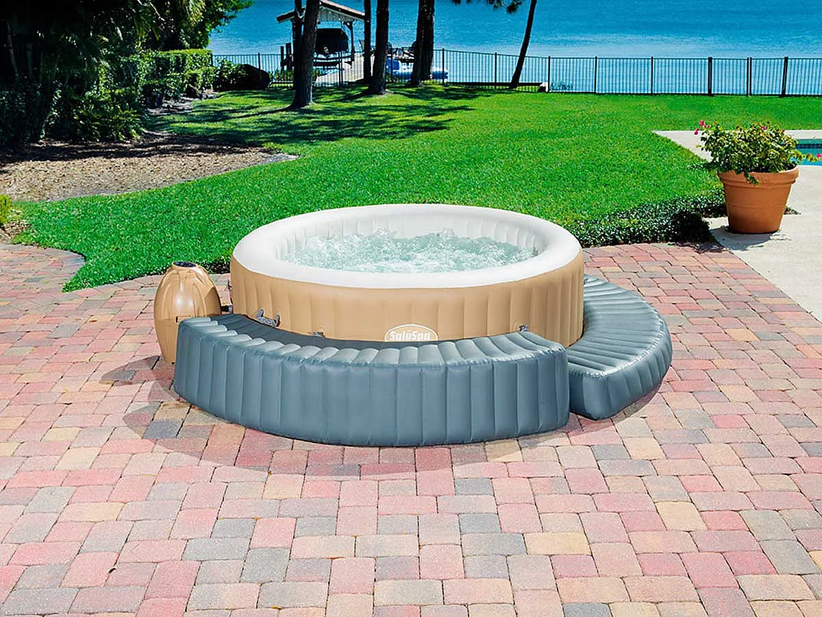 Contorno gonflable tipo banco para Spa Gonflable 4/6 places "Lay-Z Spa Surround" - 198 x 40 x 40 cm