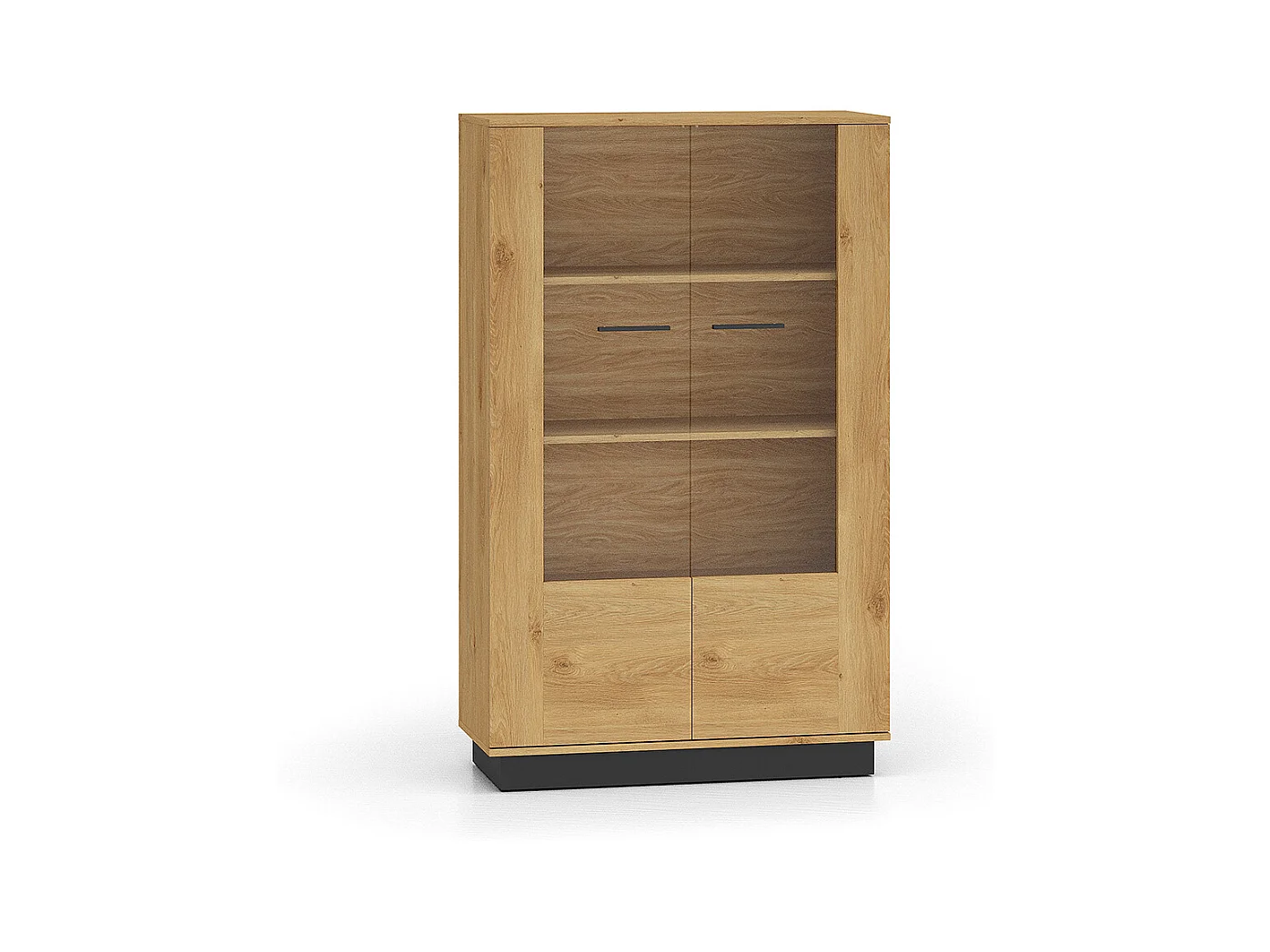 Vaisselier 2 portes Ysia Bois et Noir