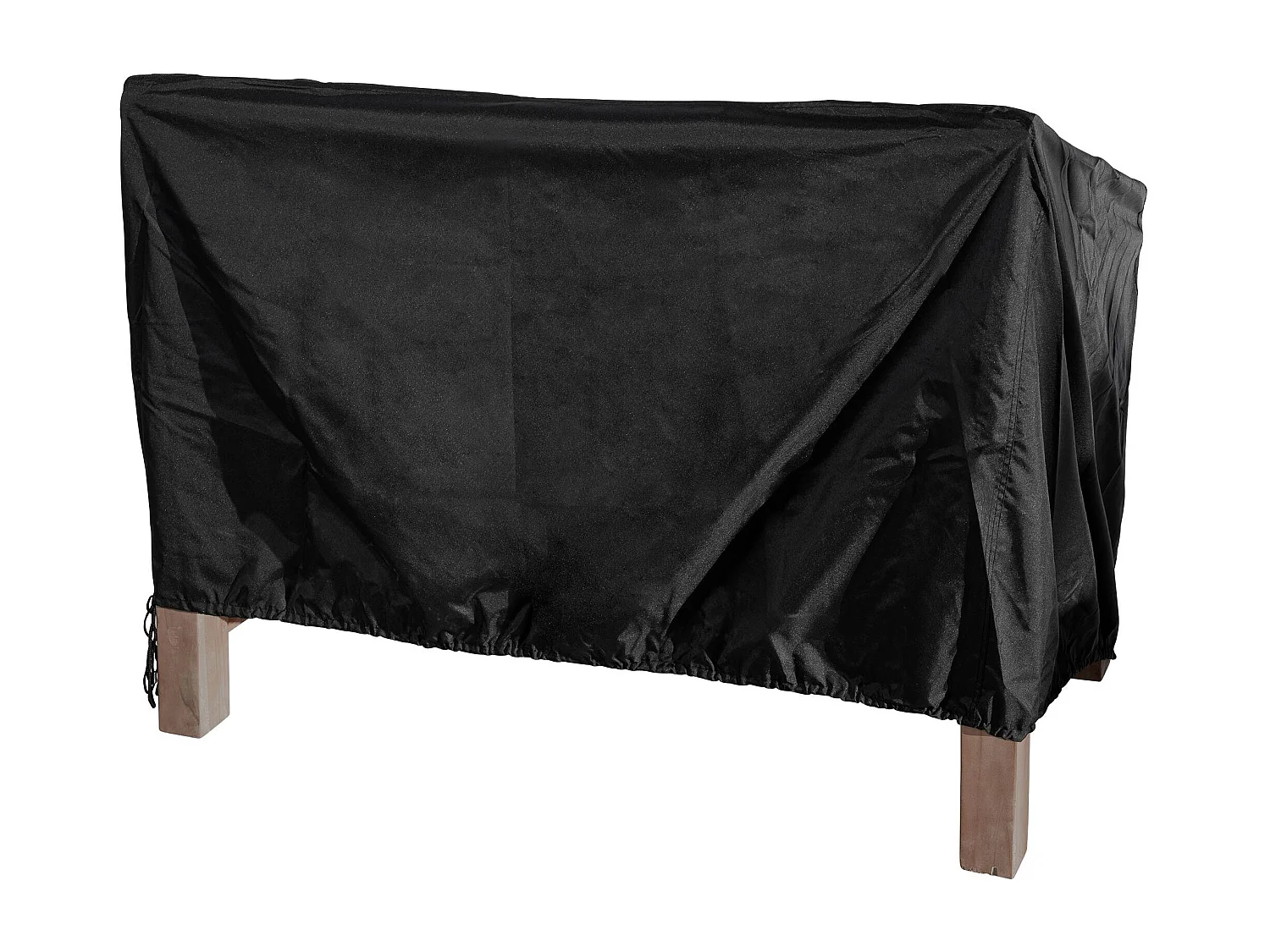 Housse de protection bâche tissu noire 126 x 71 x 76 cm 10_0002919
