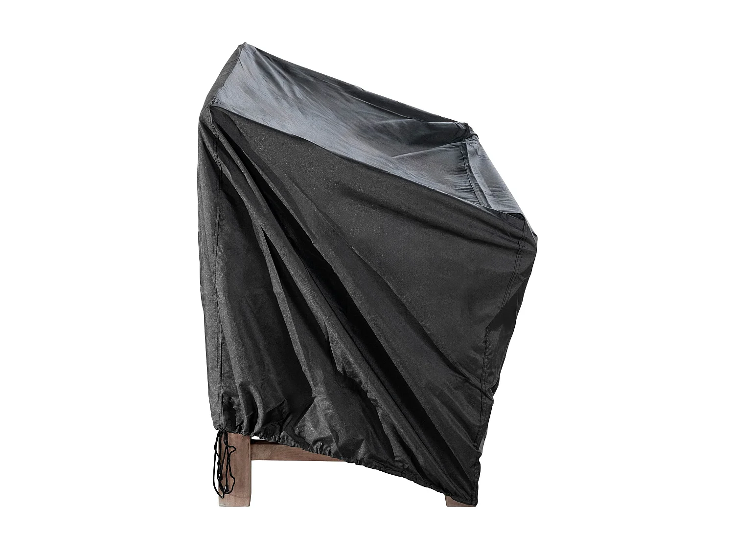 Housse de protection bâche tissu noire 126 x 71 x 76 cm 10_0002919