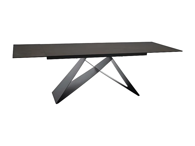 Table à manger  Westin Ossido (90x160-240)/Céramique/Marron&Noir