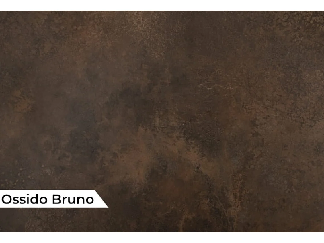 Esstisch  Westin Ossido (90x160-240)/Keramik/Braun&Schwarz