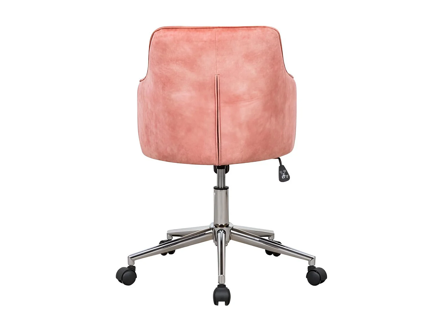 Bürostuhl Wilson/Samtstoffbezug/Pink