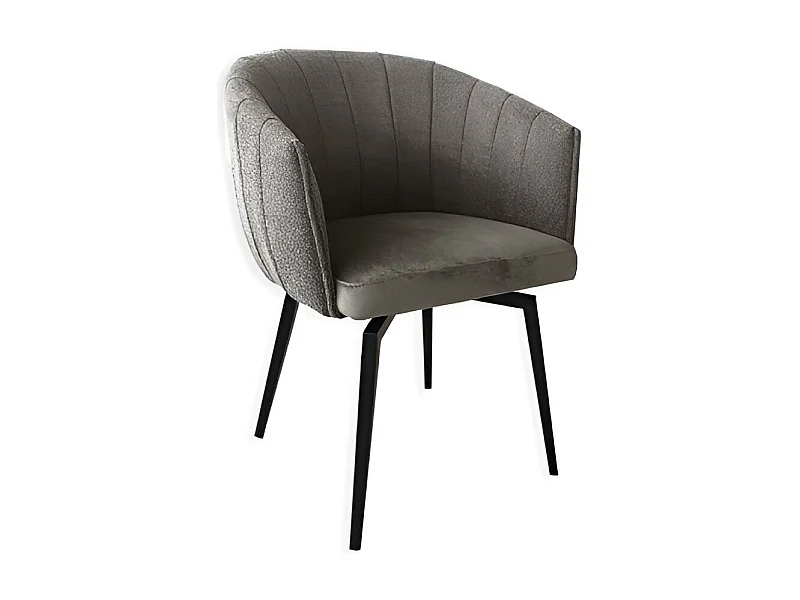 Sedia Vini/Tessuto/Grigio