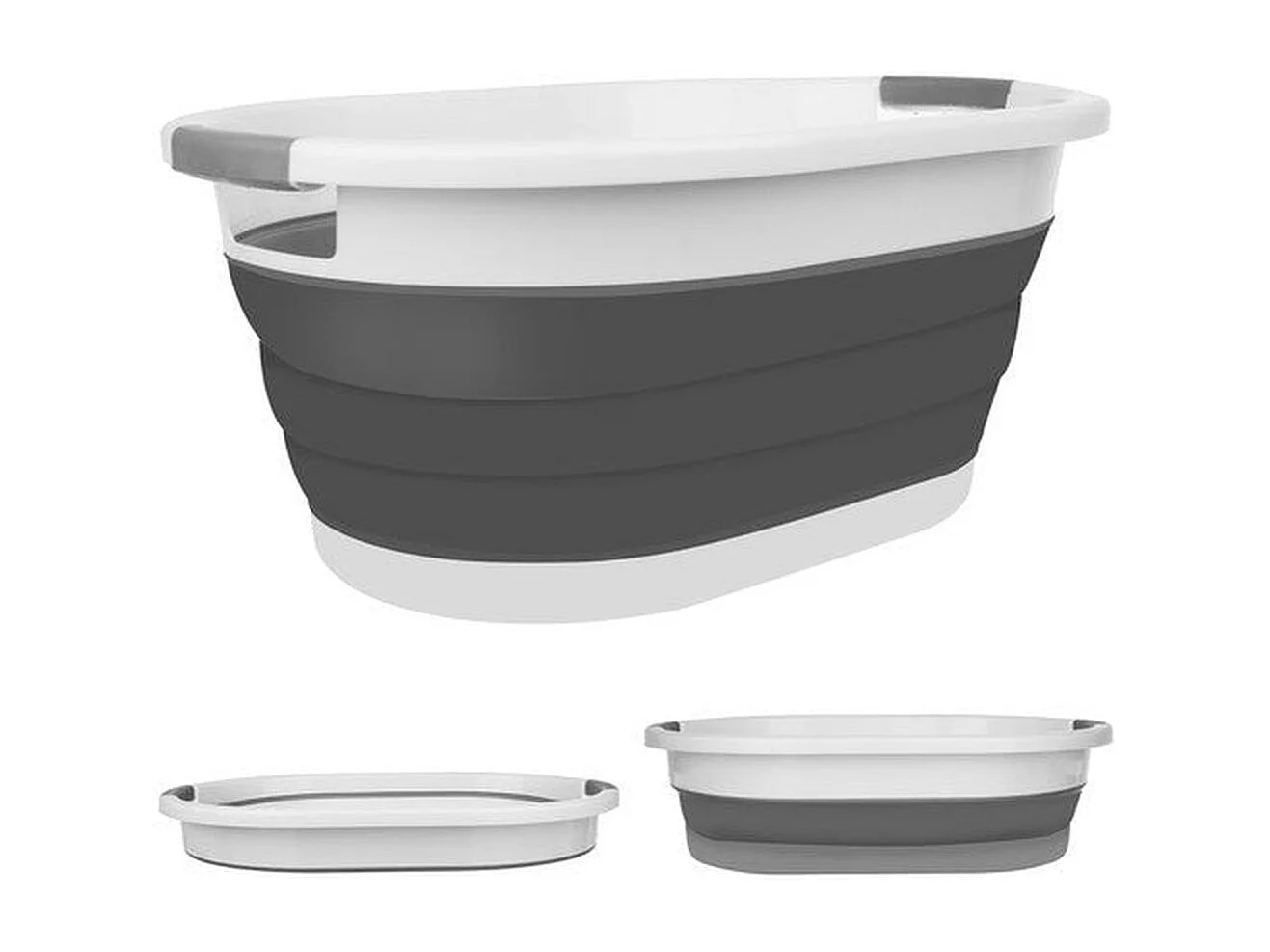 Panier a linge pliable 25L 38/53,5 cm