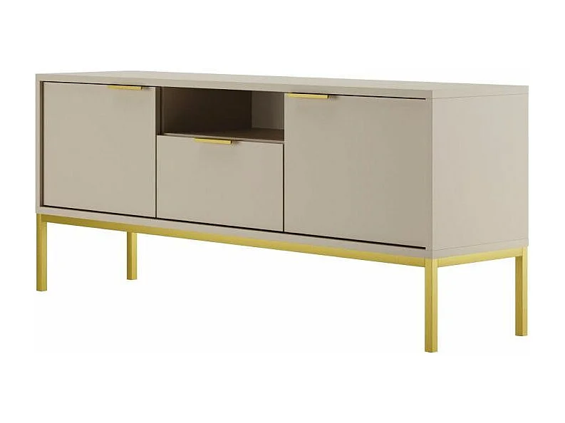 TV-Lowboard Austin, Stehendes Fernsehregal für das Wohnzimmer