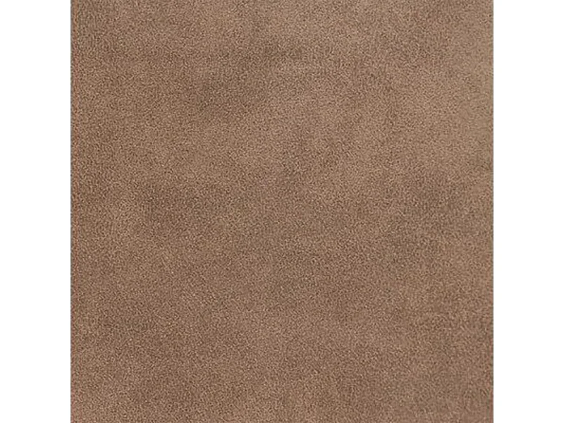 Chaise simili taupe avec poignée pieds métal noir