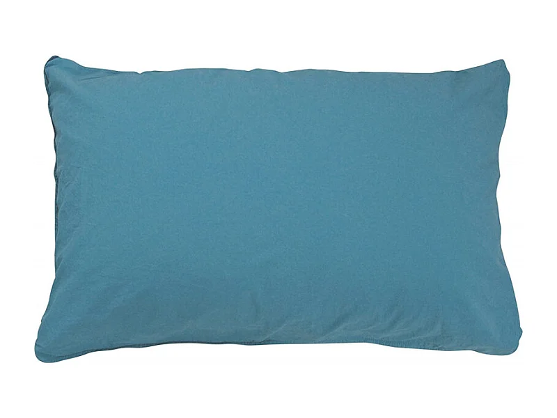 Taie d'oreiller en coton - Palace - 50 x 70 cm - Bleu ciel