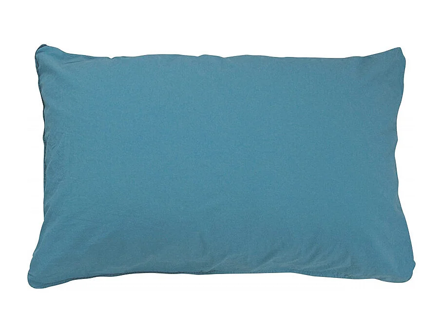 Taie d'oreiller en coton - Palace - 50 x 70 cm - Bleu ciel