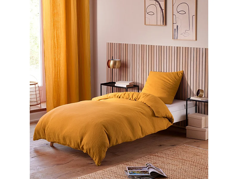 Taie d'oreiller "Noah" 50 x 70 cm "Gaze de Coton"