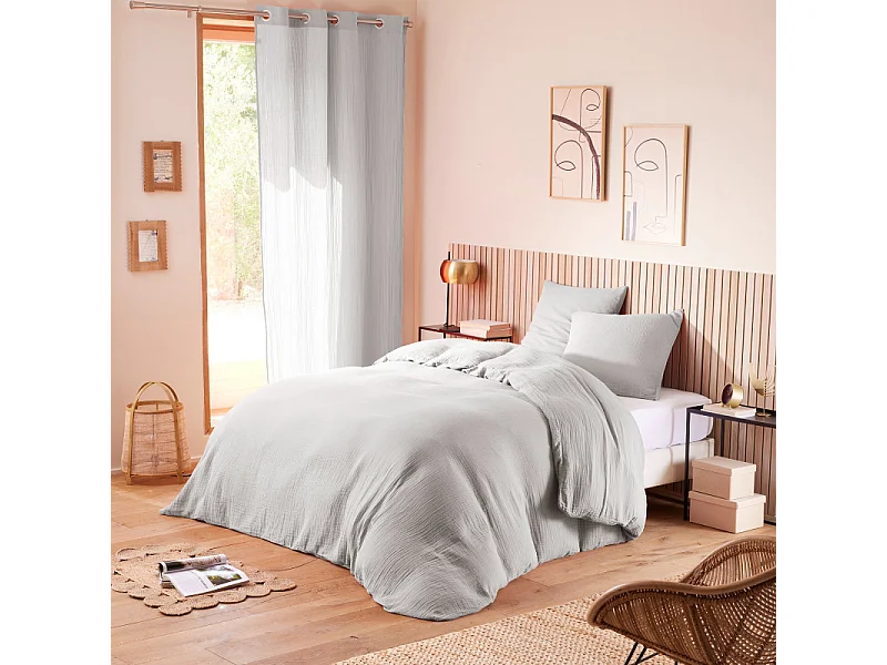 Taie d'oreiller "Noah" 50 x 70 cm "Gaze de Coton"