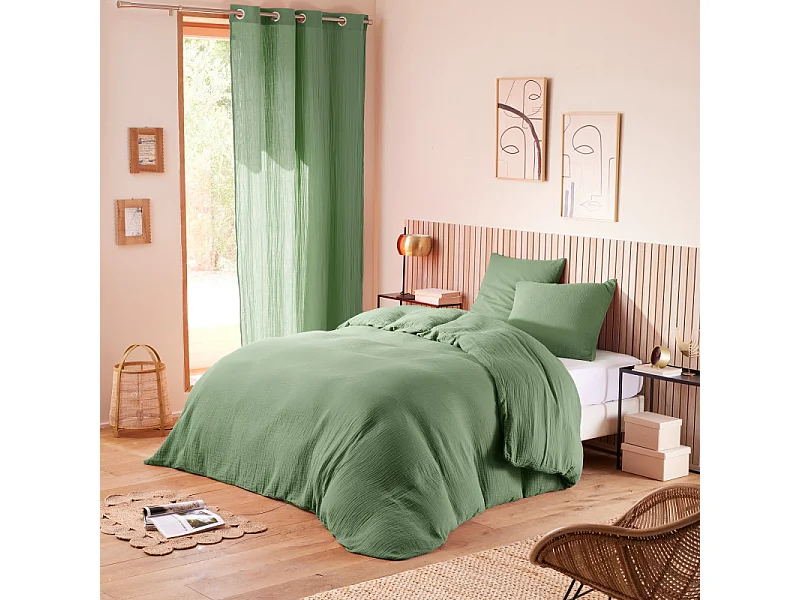 Taie d'oreiller "Noah" 50 x 70 cm "Gaze de Coton"