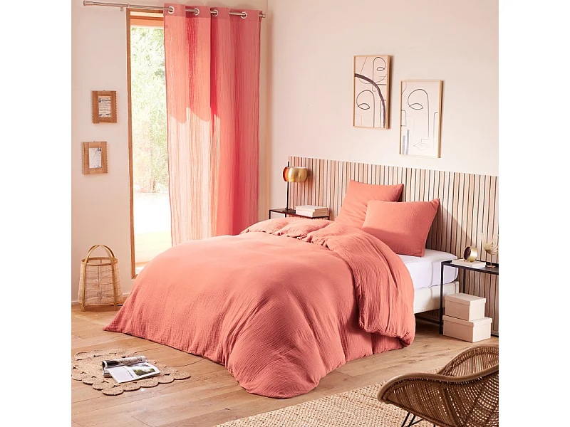 Taie d'oreiller "Noah" 50 x 70 cm "Gaze de Coton"