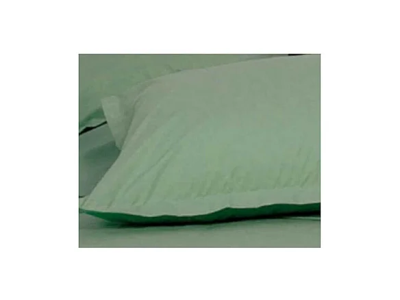 Taie d'oreiller en percale de coton - Manoir - 65 x 65 cm - Opale