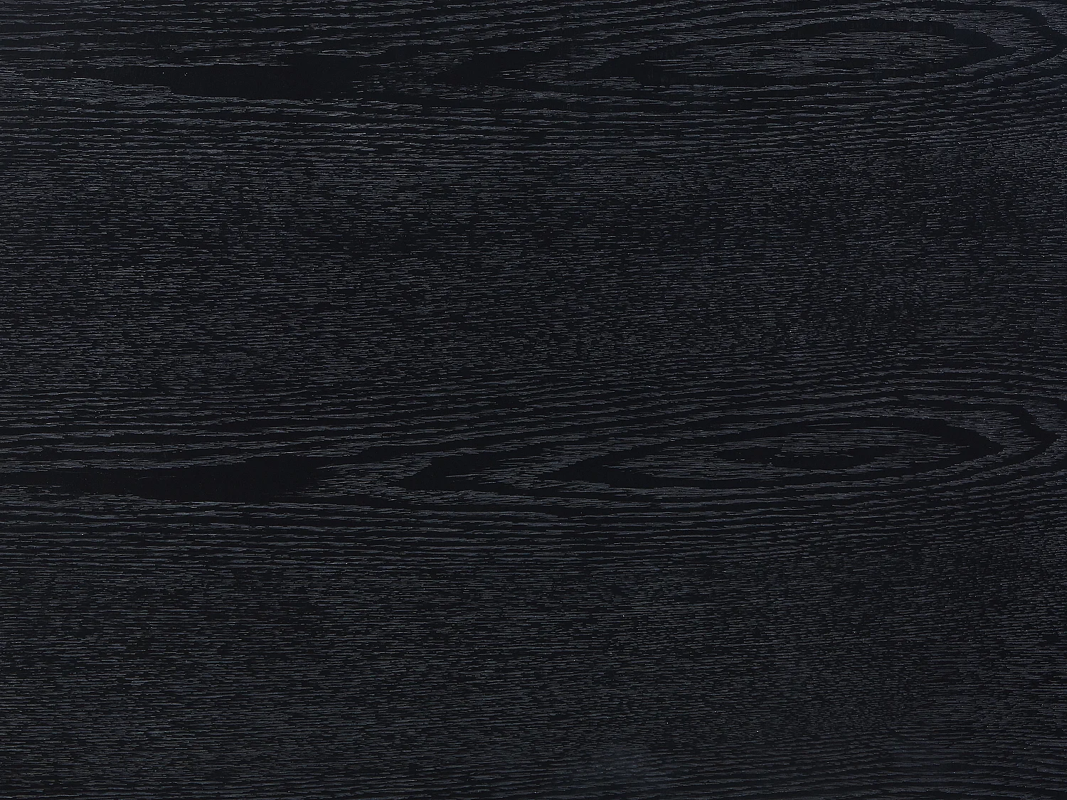 Table basse placage frêne - Noir - CALYNOR