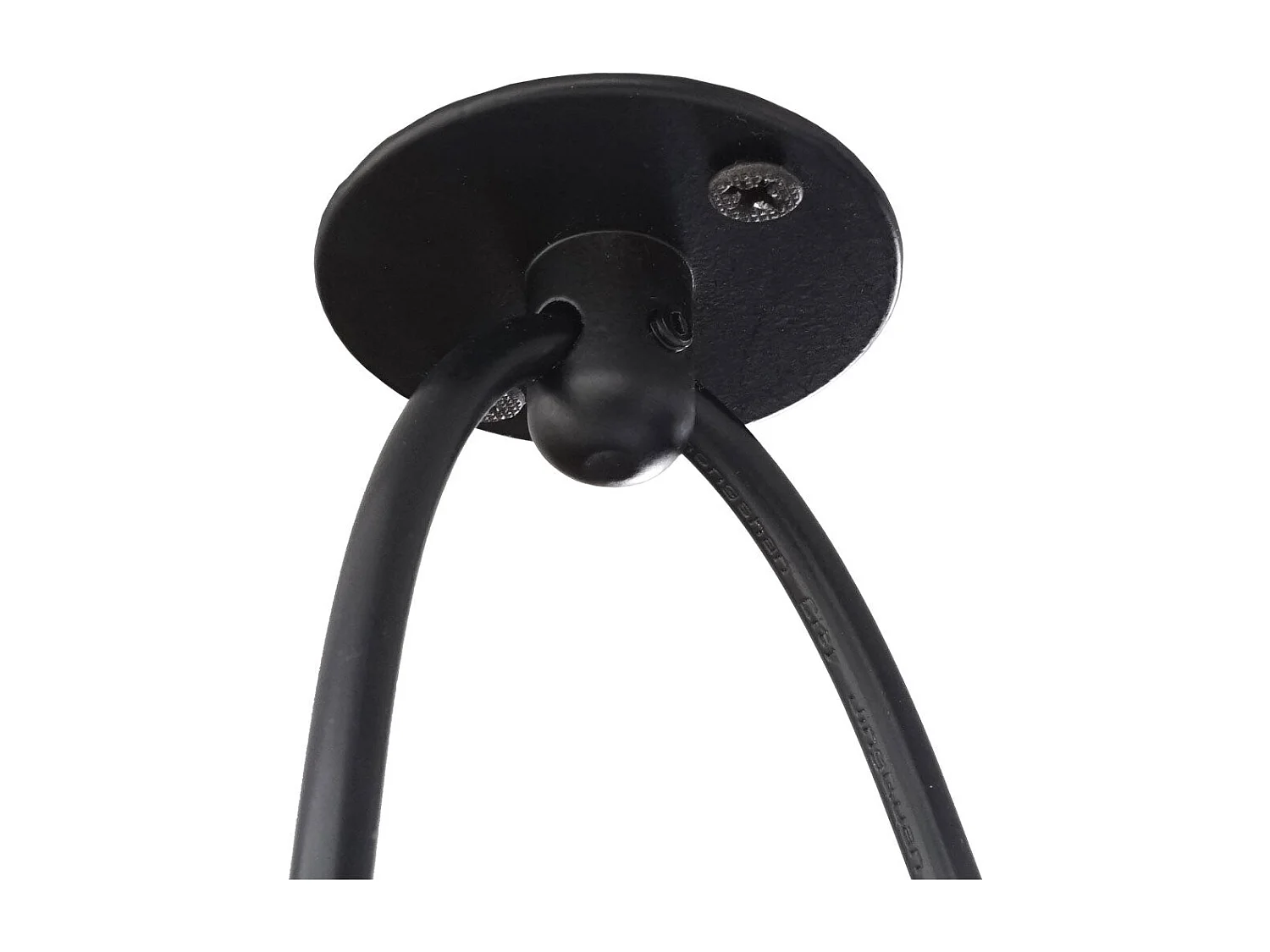 Suspension lampe suspendue lampe suspendue hauteur réglable en métal industriel noir 7x abat-jour en treillis 04_0004053