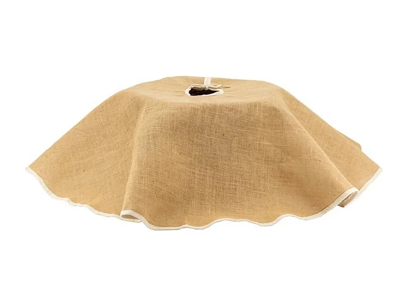 Cache-pied de sapin en tissu