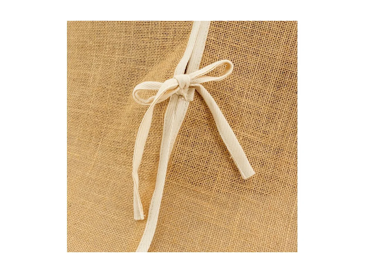 Cache-pied de sapin en tissu