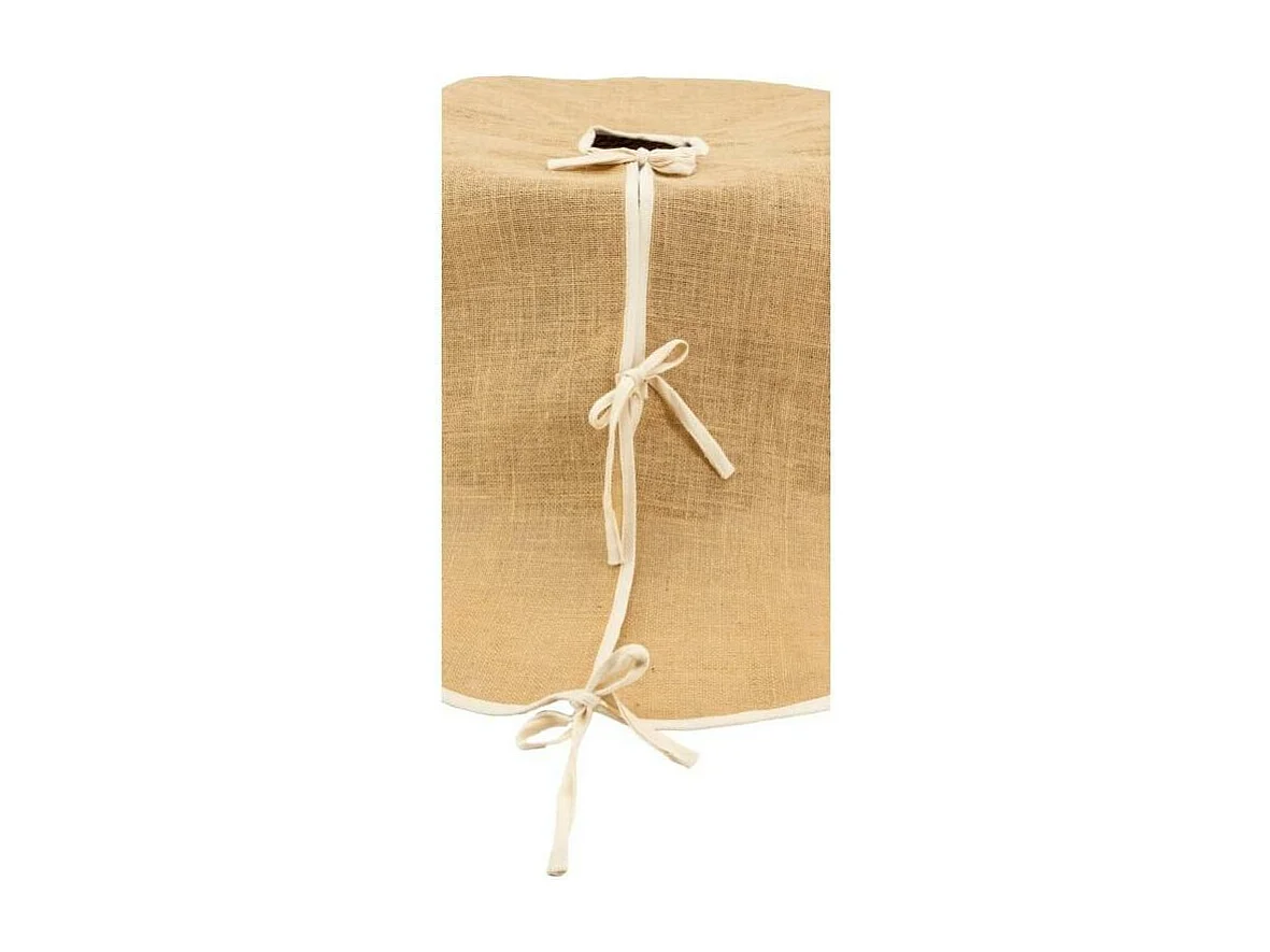 Cache-pied de sapin en tissu