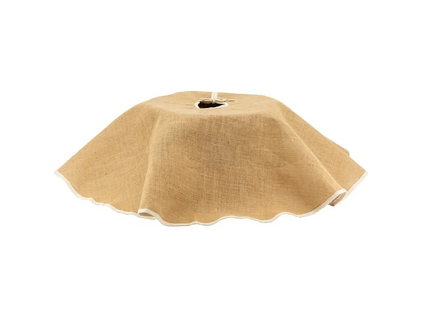 Cache-pied de sapin en tissu