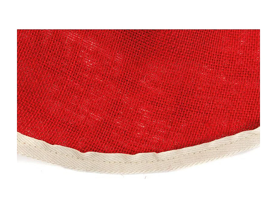 Cache-pied de sapin en tissu