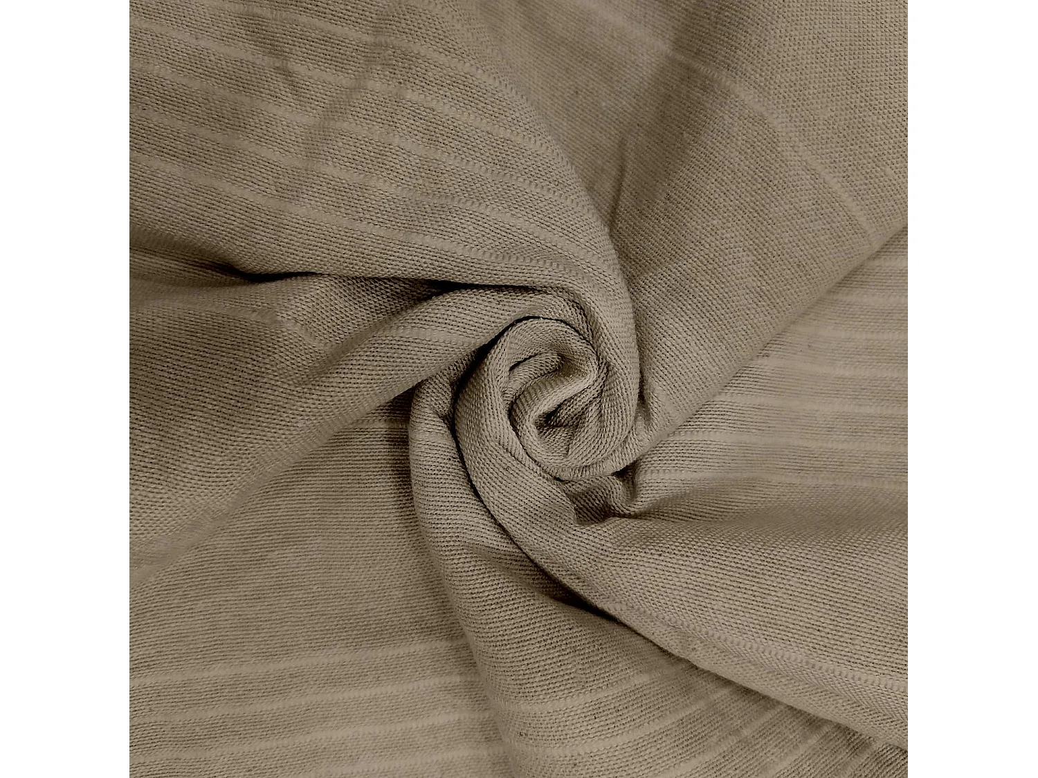 Plaid 140X200 cm ADELE taupe, par Soleil d'ocre