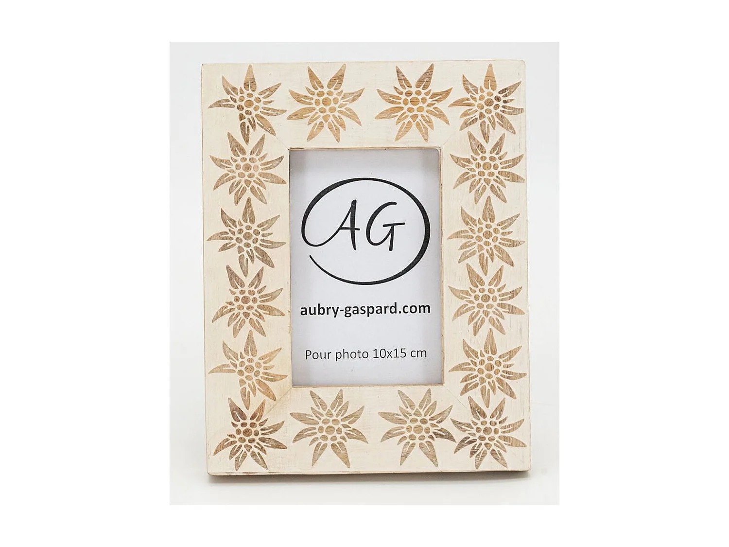 Cadre photo en manguier Edelweiss Pour photo 10 x 15
