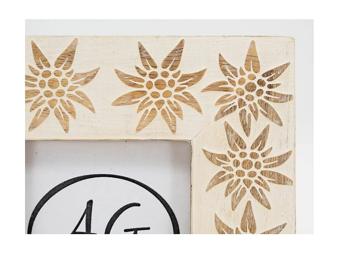 Cadre photo en manguier Edelweiss Pour photo 10 x 15