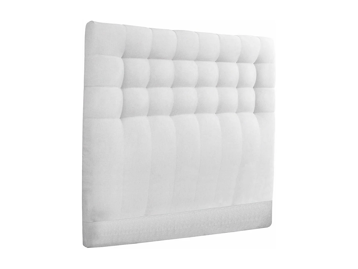 IMPERIALE - Tête de lit Capitonnée 160x122 Tissu qualité supérieure Gris