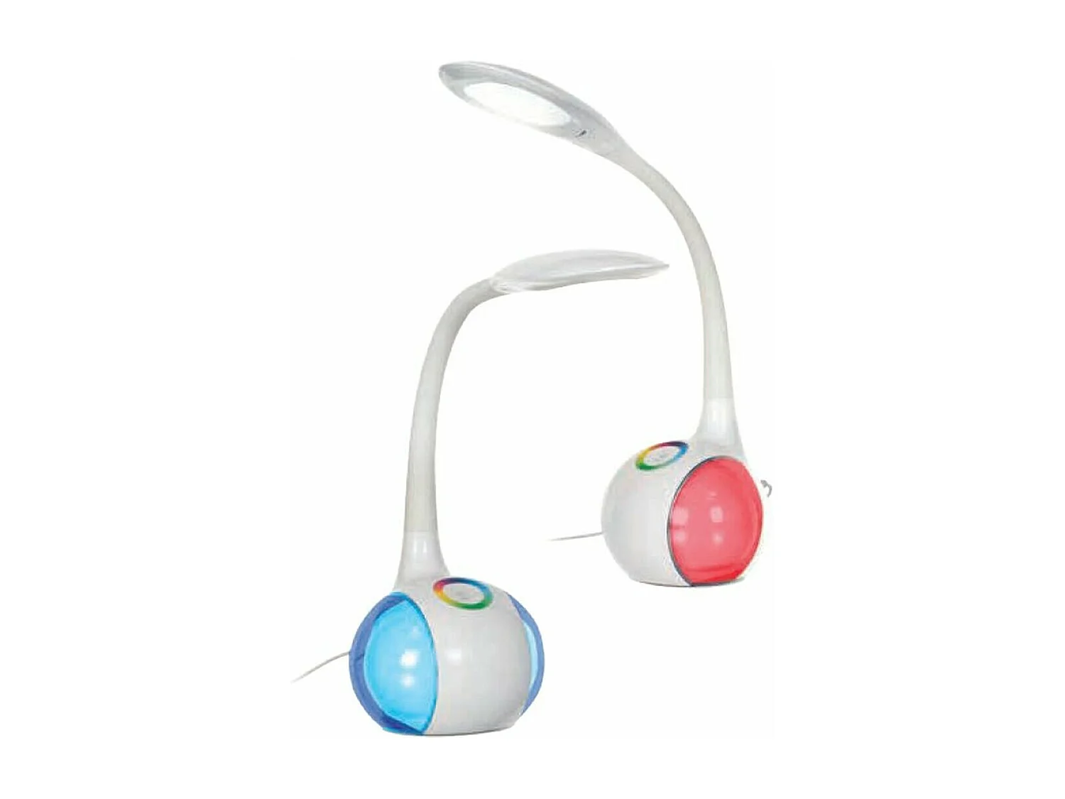 Lampe de bureau Activejet AJE-RAINBOW RGB Blanc