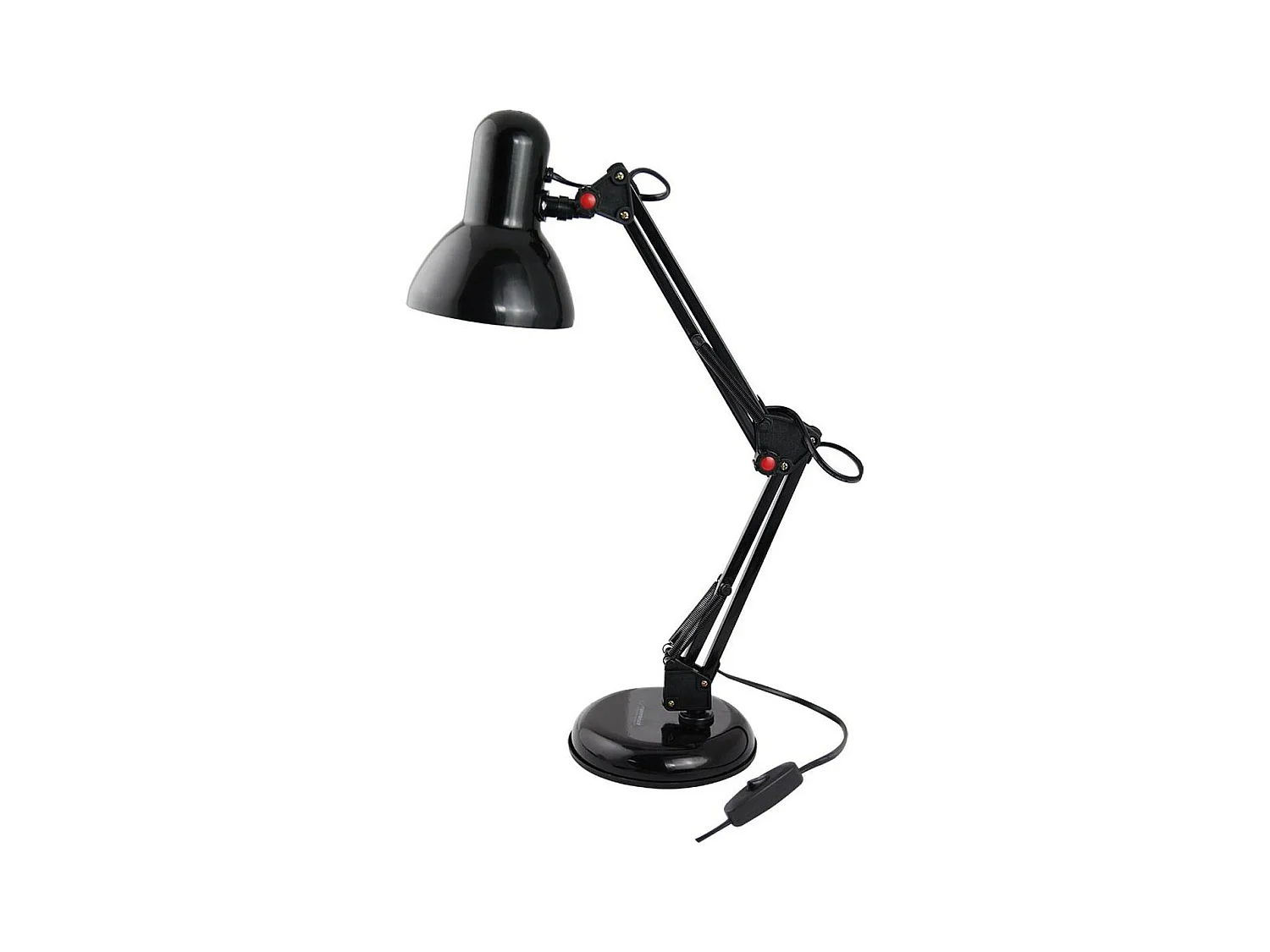 Lampe de bureau Esperanza ELD112K Noir (39 x 15,3 x 63 cm)