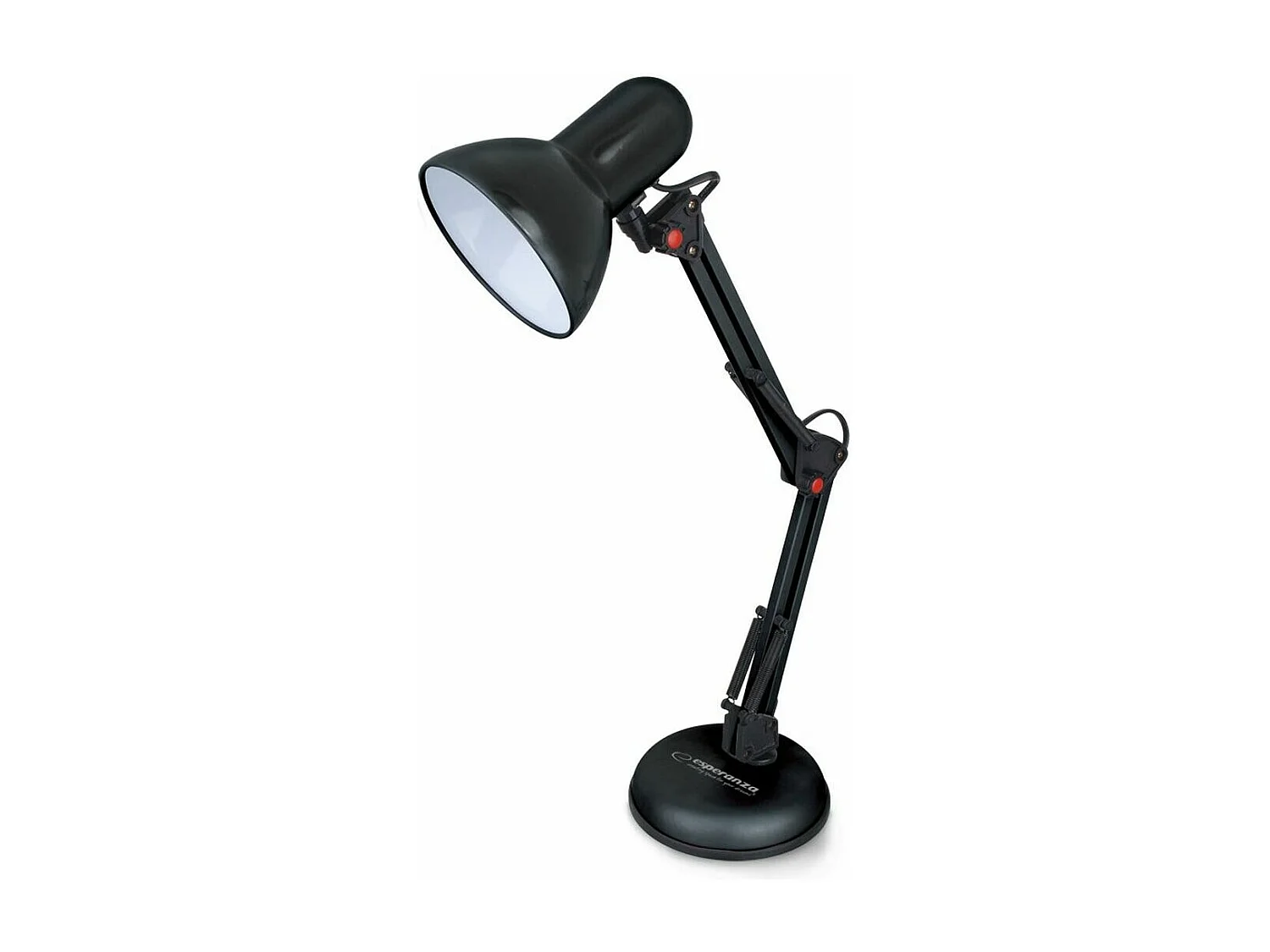 Lampe de bureau Esperanza ELD112K Noir (39 x 15,3 x 63 cm)