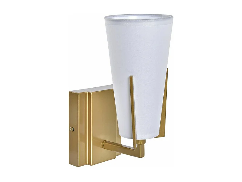 Applique DKD Home Décor Doré Blanc (12 x 14 x 25 cm)