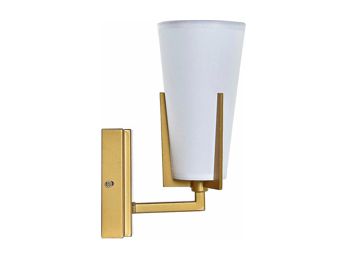 Applique DKD Home Décor Doré Blanc (12 x 14 x 25 cm)