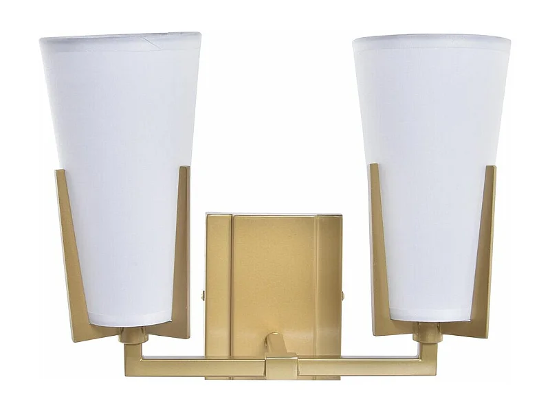 Applique DKD Home Decor Doré Blanc (30 x 18 x 23 cm)