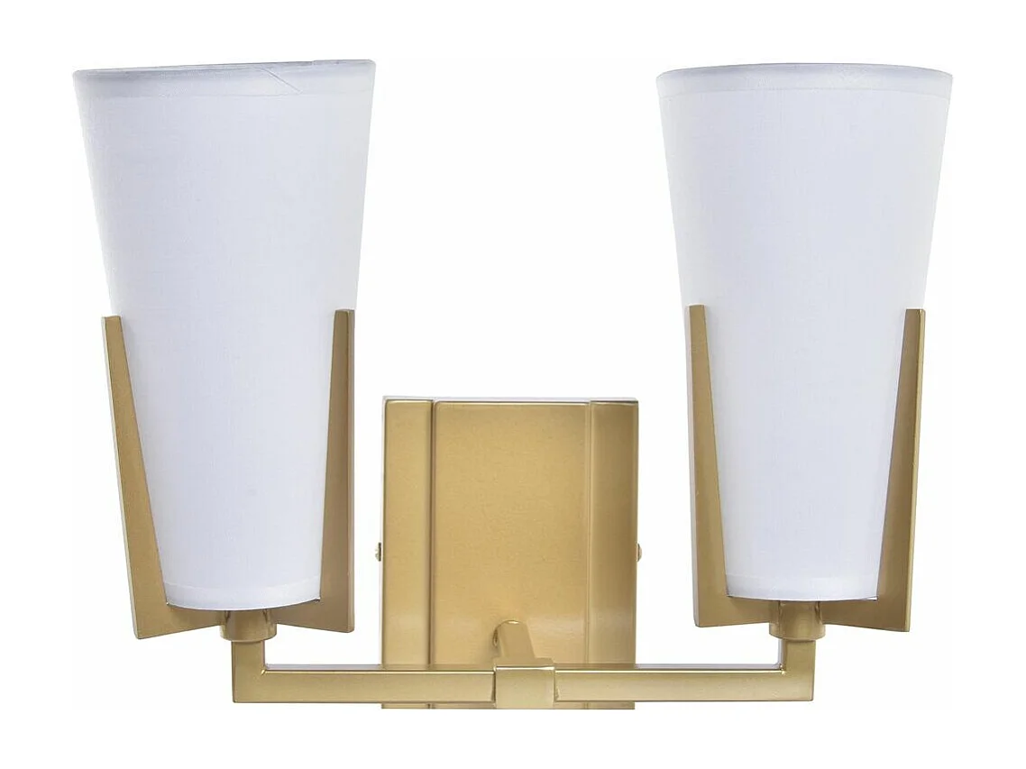 Applique DKD Home Decor Doré Blanc (30 x 18 x 23 cm)