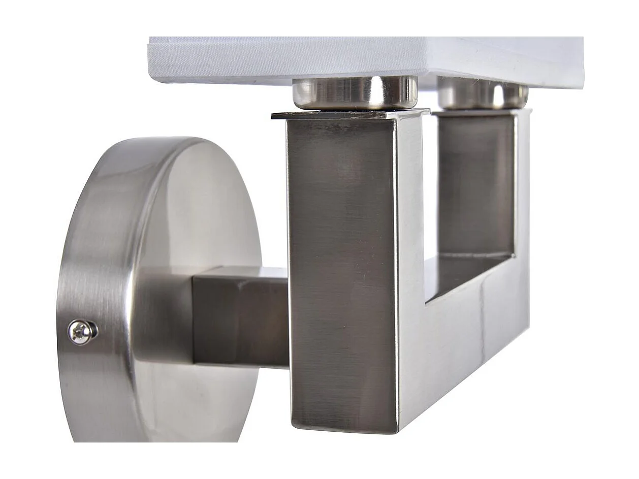 Applique DKD Home Decor Argenté Blanc (25 x 14 x 24 cm)