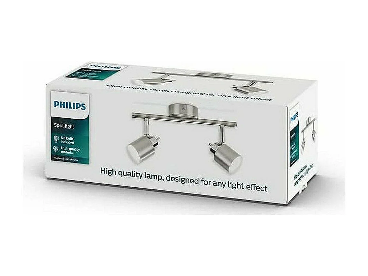 Suspension Philips Meranti Argenté (10 x 28,5 x 15,5 cm)
