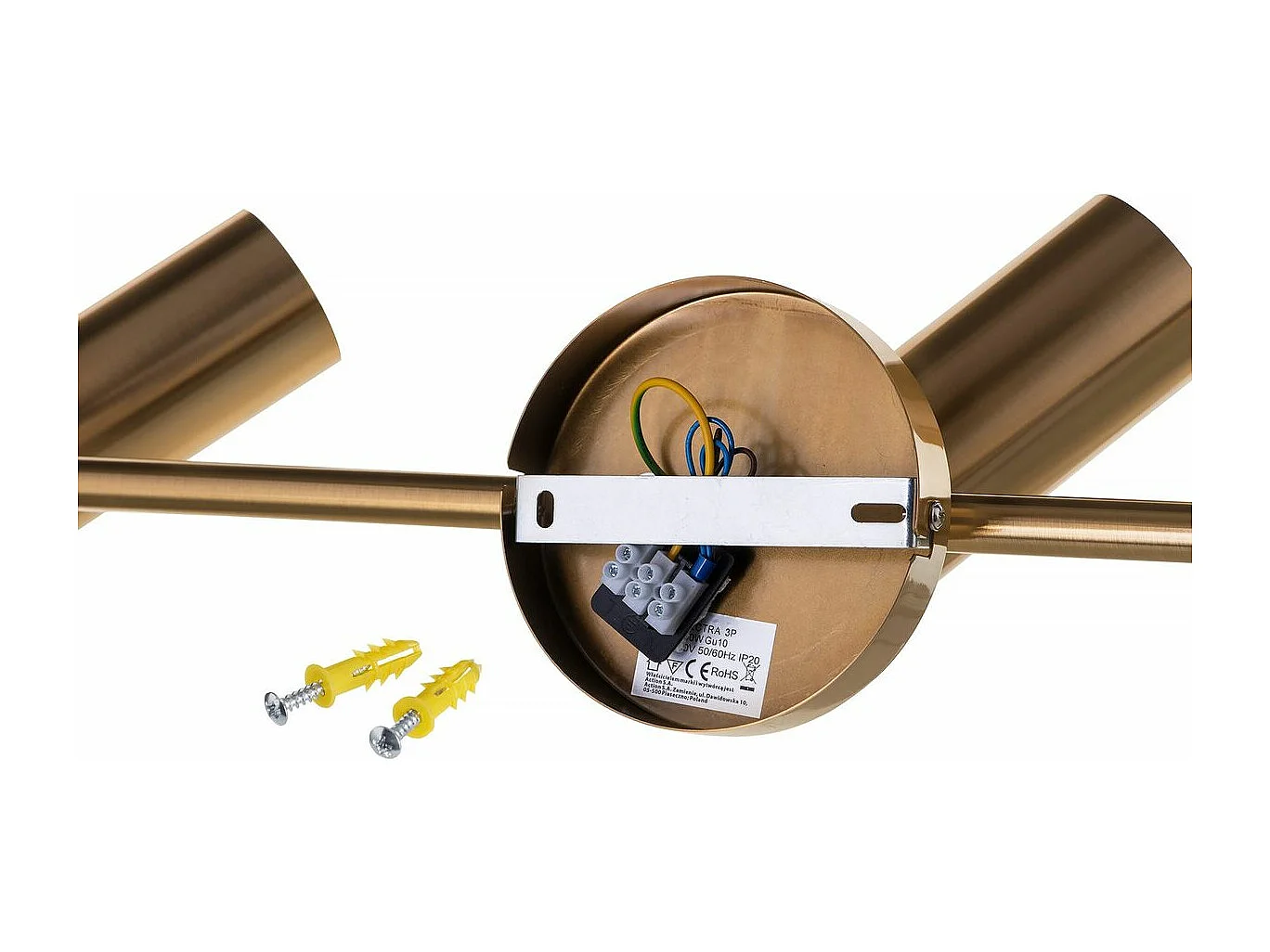 Suspension Activejet AJE-SPECTRA 3P Doré (110 x 12 x 11 cm)