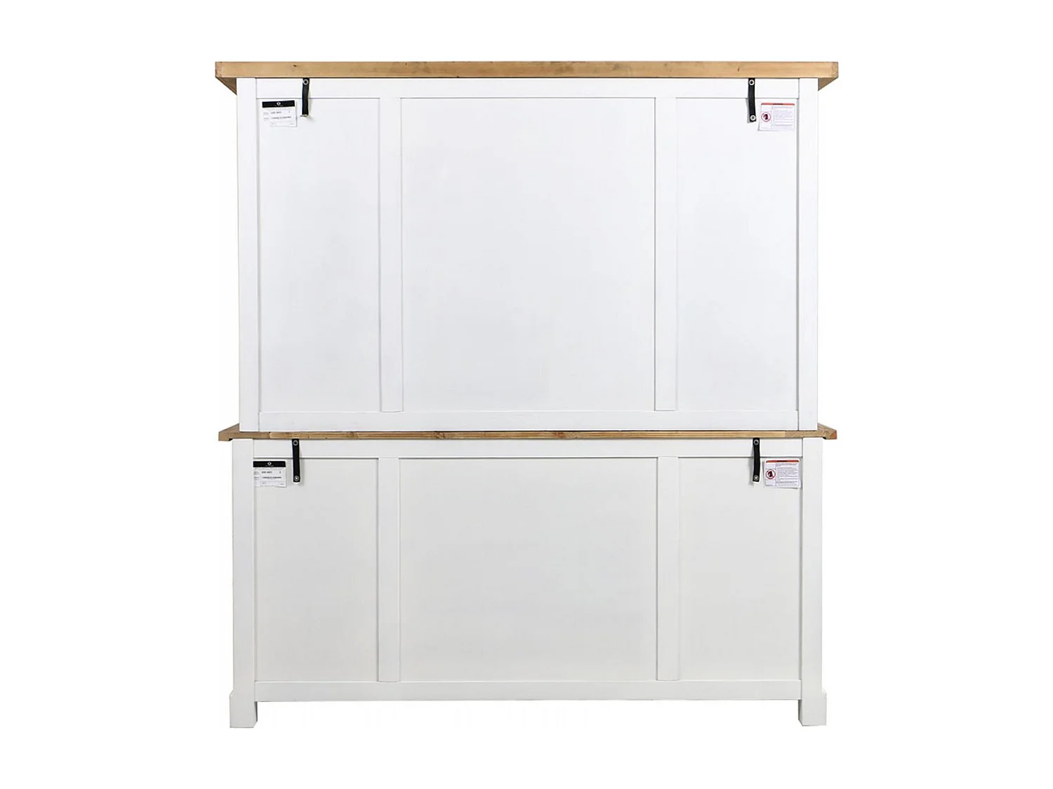 Buffet vaisselier Bois Blanc - Rivages Interior's