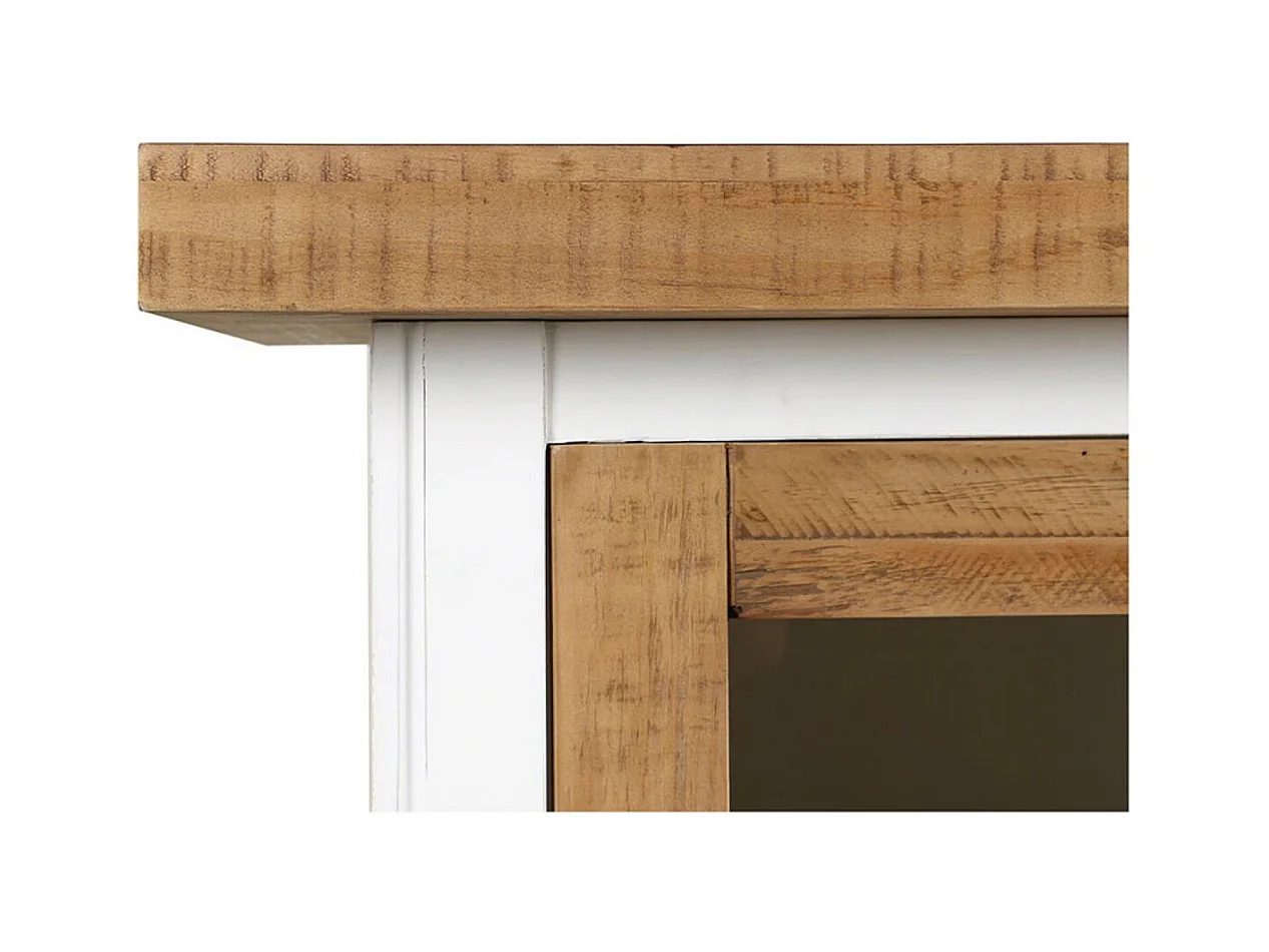 Buffet vaisselier Bois Blanc - Rivages Interior's