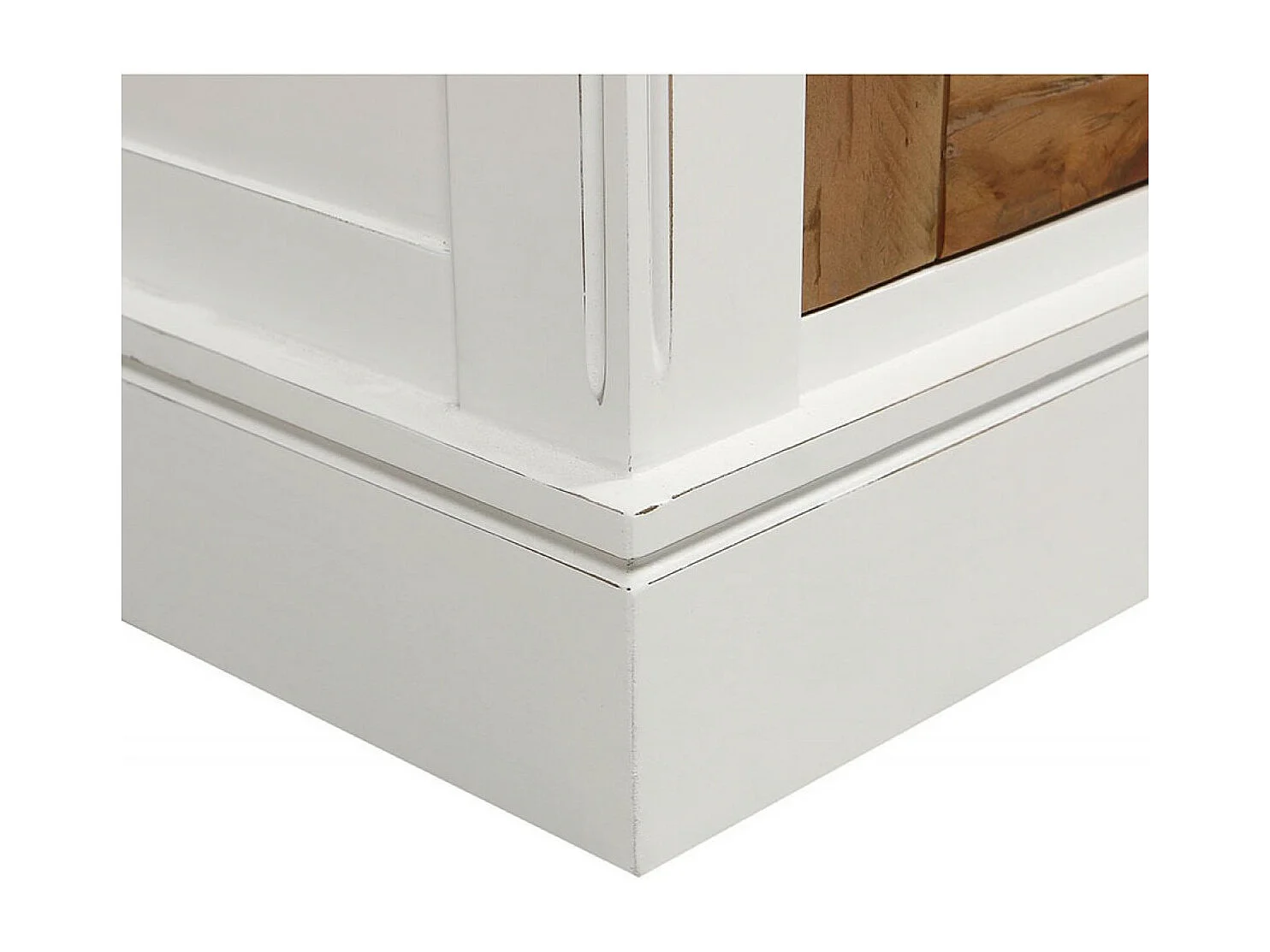 Buffet vaisselier Bois Blanc - Rivages Interior's