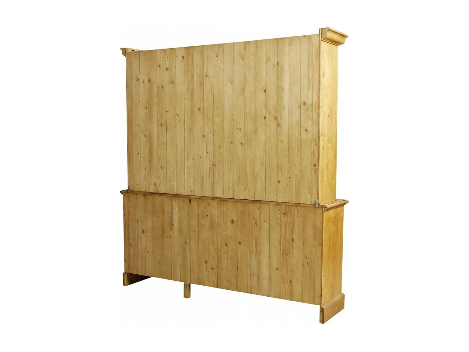 Buffet vaisselier 3 portes vitrées Bois Naturel - Natural Interior's