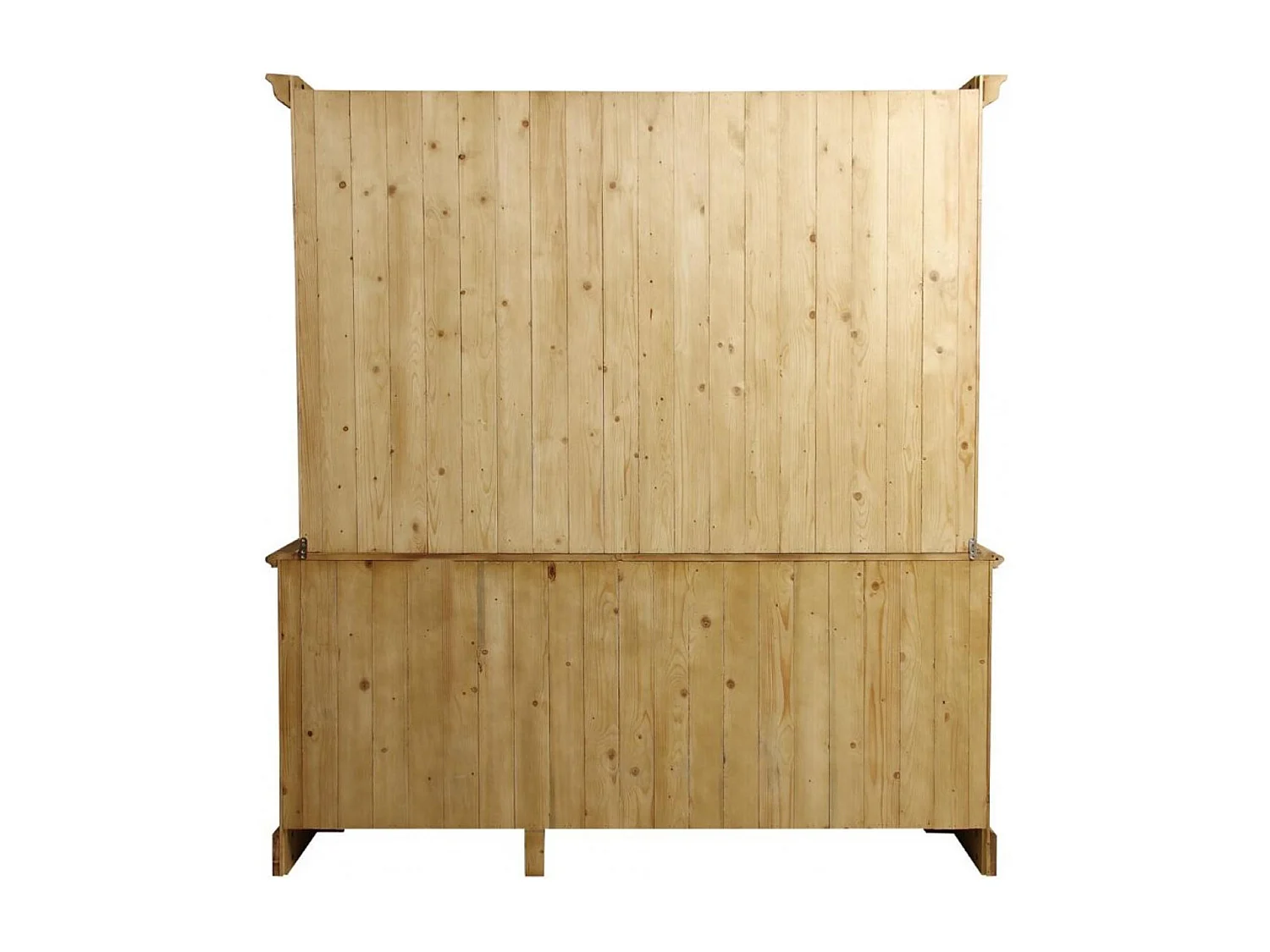 Buffet vaisselier 3 portes vitrées Bois Naturel - Natural Interior's